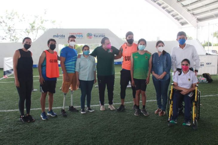 Detección de talentos deportivos con discapacidad, en Paseo Henequenes